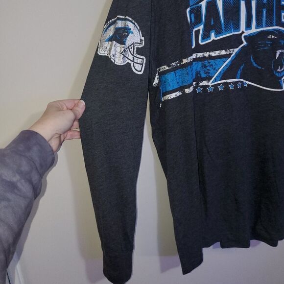 HANDS HIGH CAROLINA PANTHERS LONG SLEEVE NWT SIZE 2XL UNISEX - Picture 2 of 7